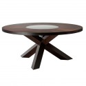 Fumed Oak Dining Table , 8 Cool Dining Table With Lazy Susan In Furniture Category