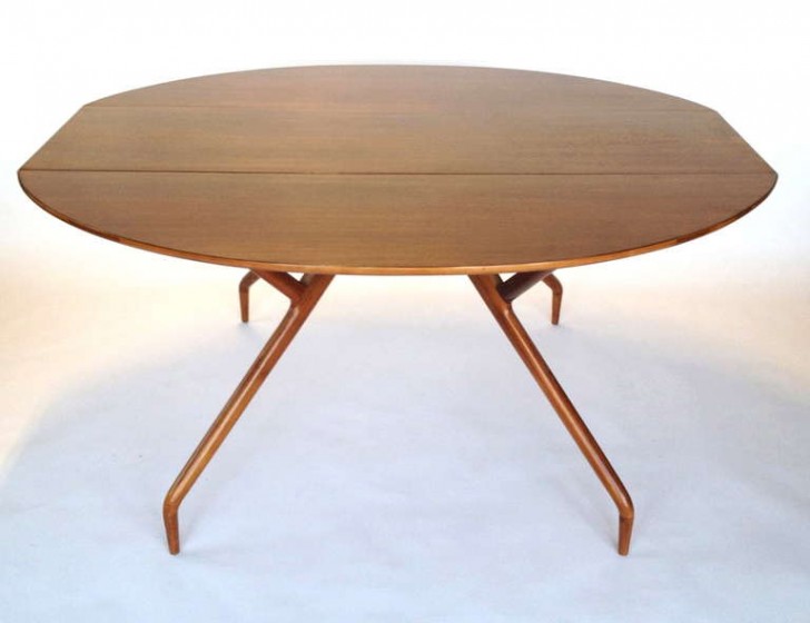 Furniture , 7 Charming Drop Leaf Console Dining Table : Greta Grossman Spider