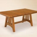 Hartford Mission Dining Table , 7 Cool Unfinished Wood Dining Tables In Furniture Category