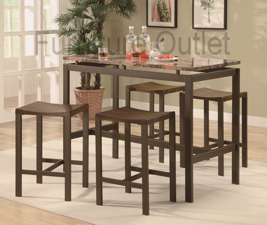 850x715px 7 Best Cheap Counter Height Dining TableSets Picture in Dining Room