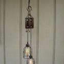 Industrial Pulley Pendant Light , 7 Amazing Pulley Pendant Light In Lightning Category