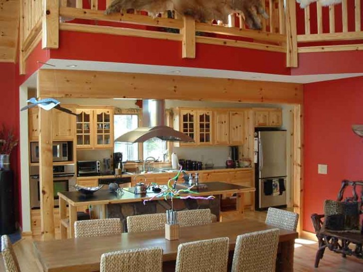 Kitchen , 8 Outstanding Knotty pine kitchen cabinets : Knotty Pine Cabinetry