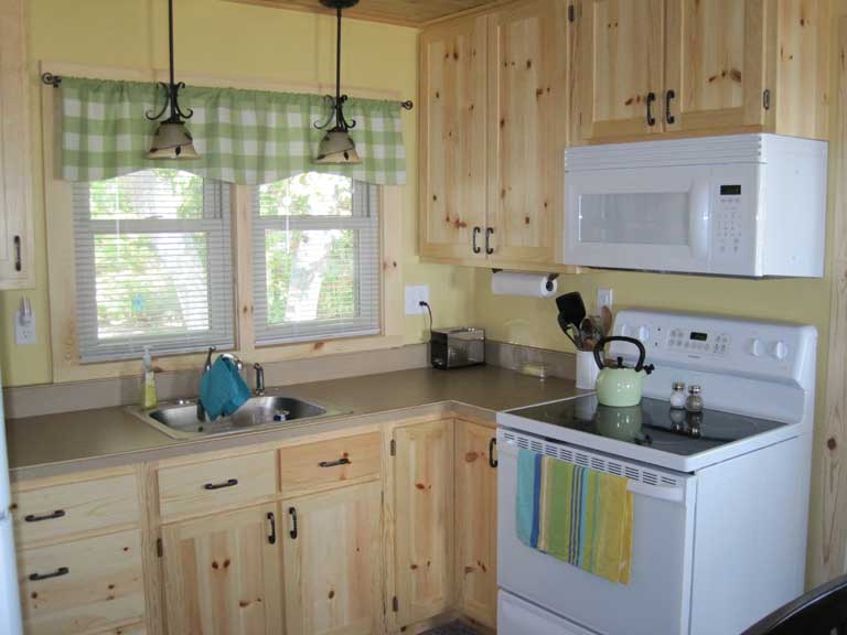 768x576px 8 Outstanding Knotty Pine Kitchen Cabinets Picture in Kitchen