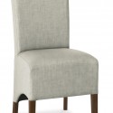 Linen Fabric Wing Back Dining Chairs , 6 Superb Wingback Dining Chairs In Furniture Category