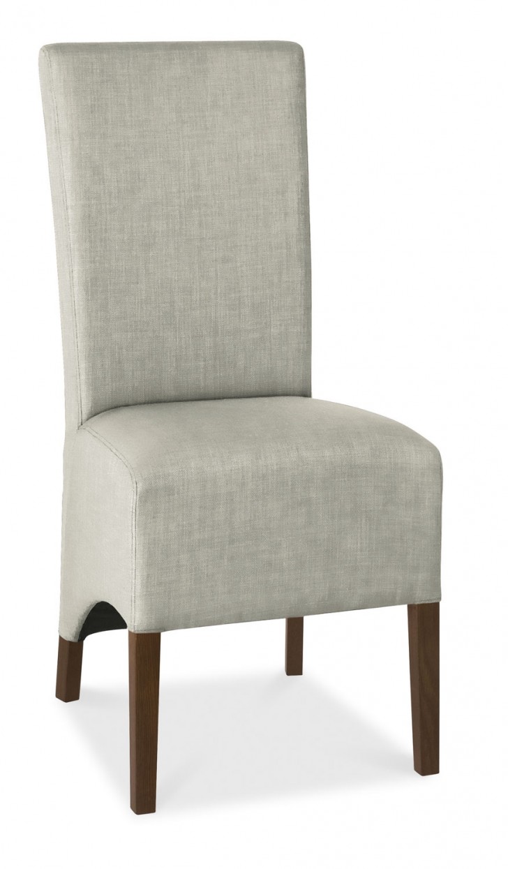 Furniture , 6 Superb Wingback dining chairs : Linen Fabric Wing Back Dining Chairs