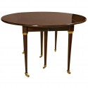 Furniture , 7 Awesome Mahogany Drop Leaf Dining Table : Mahogany Drop Leaf Dining Table by Jansen