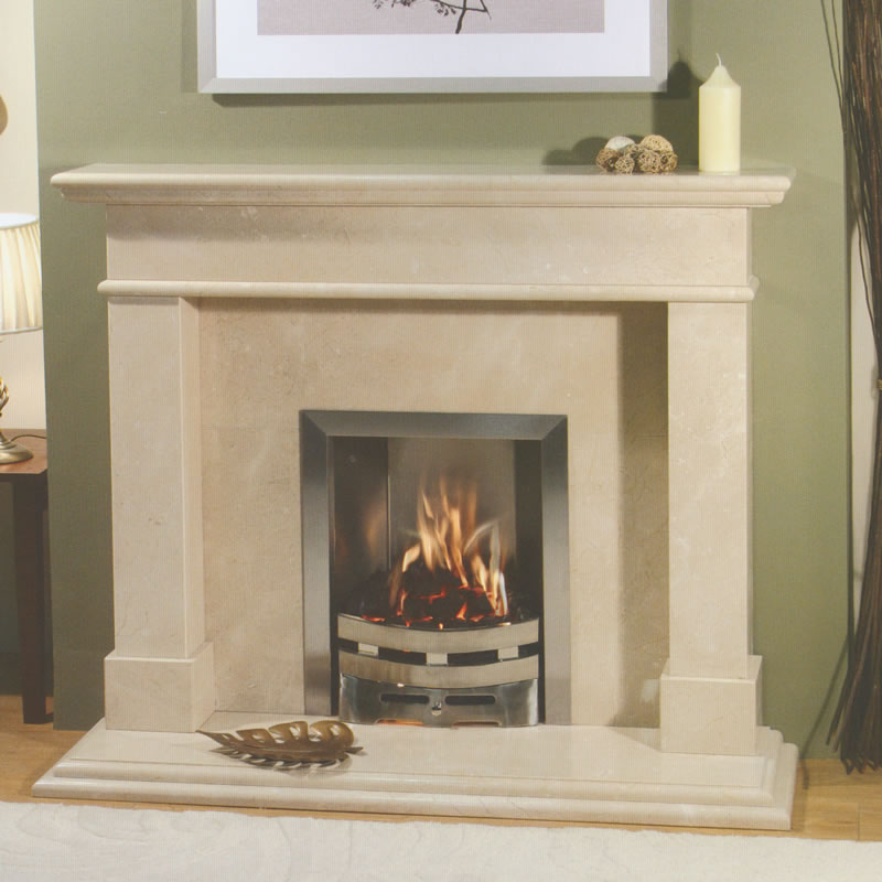 800x800px 7 Perfect Limestone Fireplace Surround Picture in Others