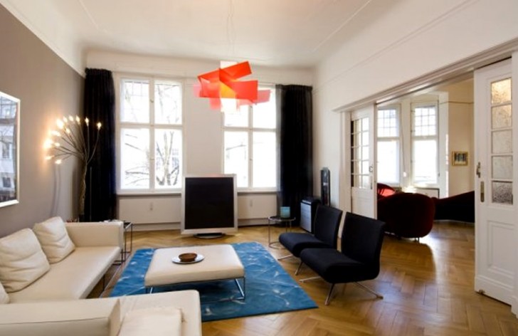 Living Room , 6 Nice Interior design ideas for apartment living rooms : Modern Apartment Interior Design Ideas