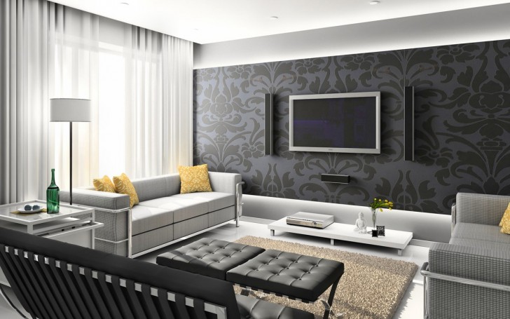 Living Room , 8 Charming Urban Interior Design Ideas : Modern Urban Interior Design Ideas