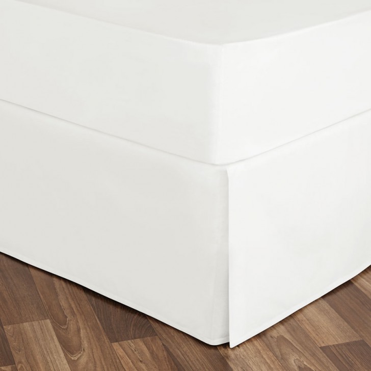 Furniture , 8 Nice Bedskirt : Nautica Mainsail White Bedskirt