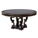 Palazzo Round Dining Table , 8 Awesome Round Mirrored Dining Table In Furniture Category