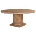 Pine Round Dining Table , 7 Charming Reclaimed Pine Dining Table In Furniture Category