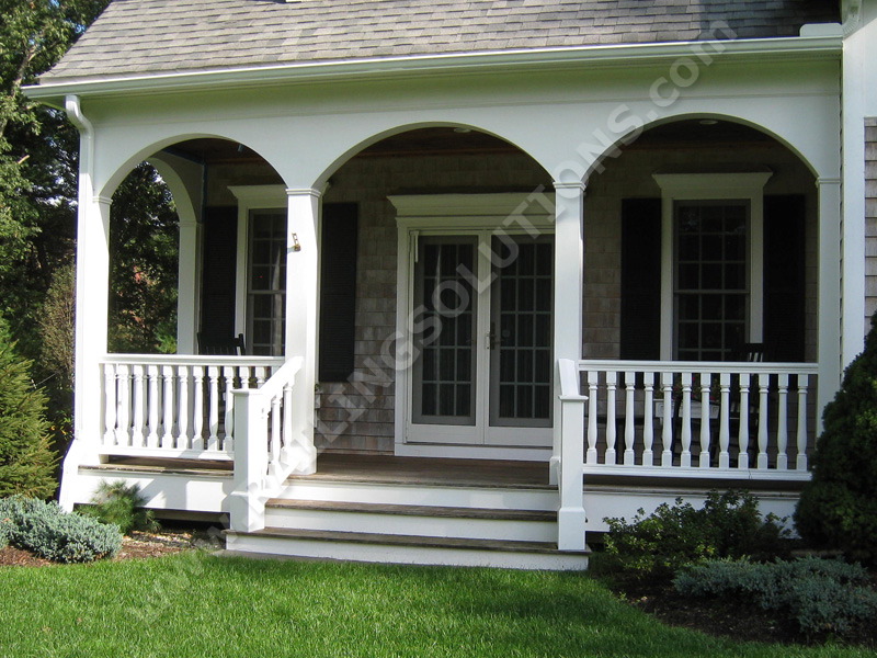 800x600px 7 Unique Front Porch Railings Picture in Homes