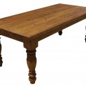 Reclaimed Wood Farm Dining Table , 7 Popular Salvaged Wood Dining Table In Furniture Category