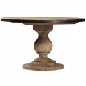 Reclaimed Wood Round Dining Tables Choices , 8 Fabulous  Salvaged Wood Round Dining Table In Furniture Category