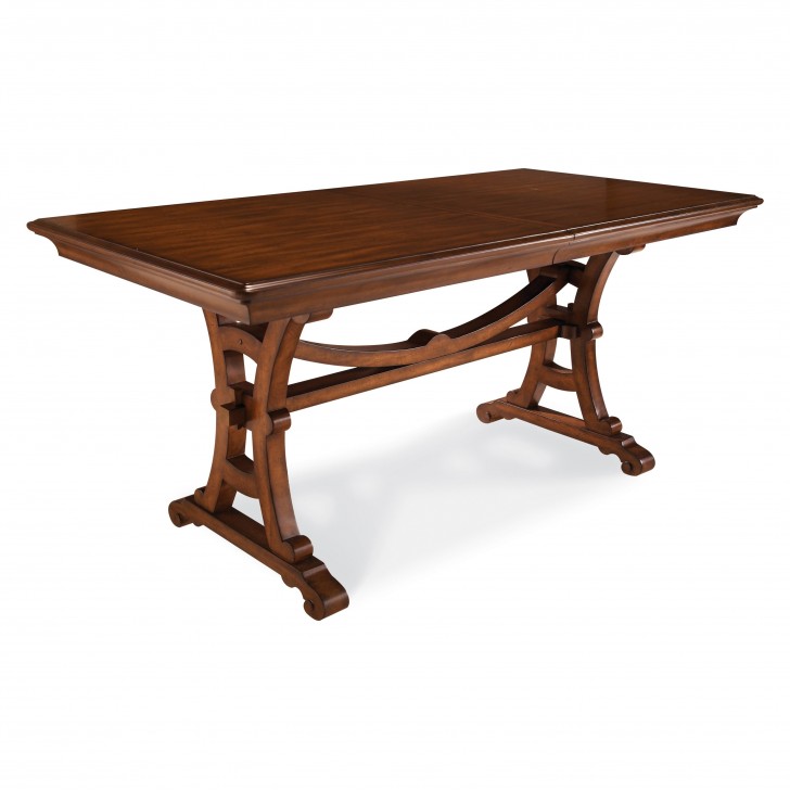 Furniture , 8 Good Rectangular Pedestal Dining Table : Rectangular Dining Table