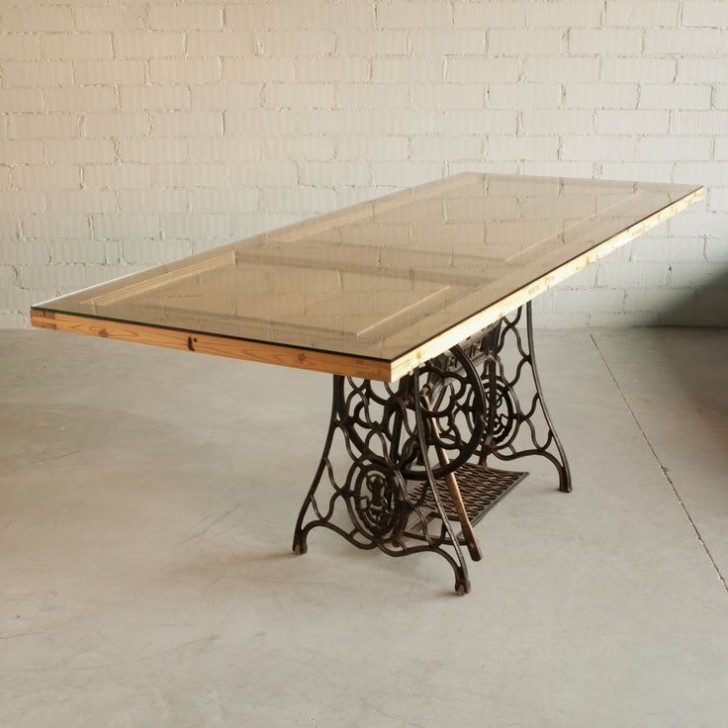Furniture , 7 Best Repurposed Dining Table : Repurposed Dining Table