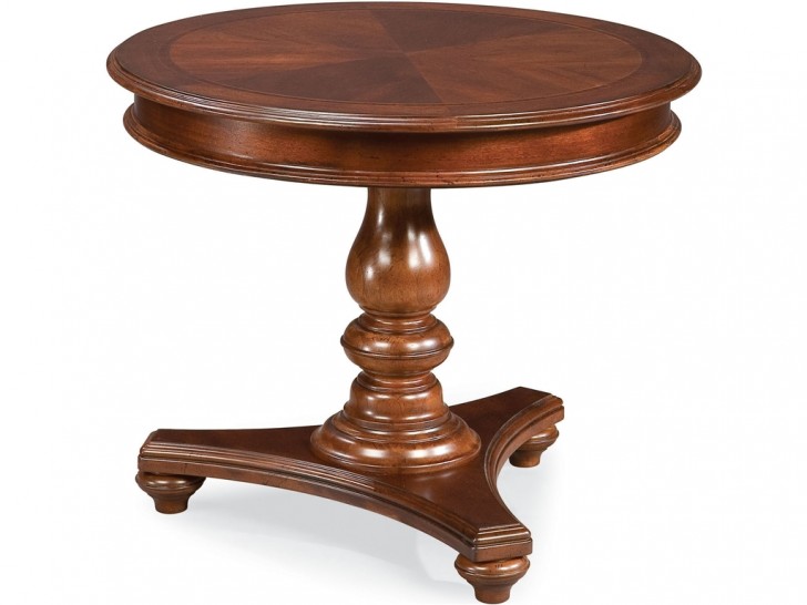 Furniture , 7 Gorgeous Thomasville Round Dining Table : Room Round Lamp Table