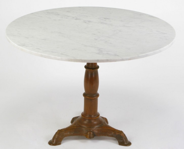 Furniture , 7 Hottest Carrera Marble Dining Table : Round Carrera Marble