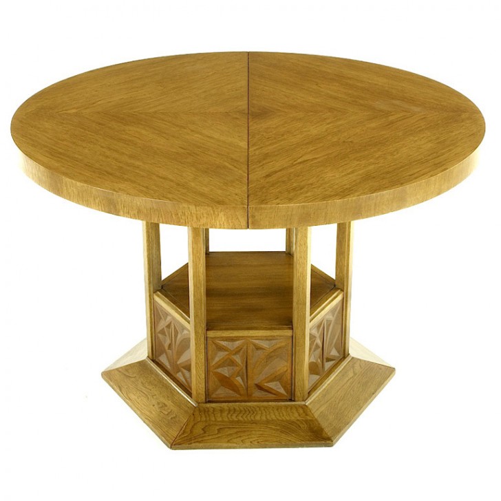 Furniture , 7 Nice Hexagon Dining Table : Round Dining Table