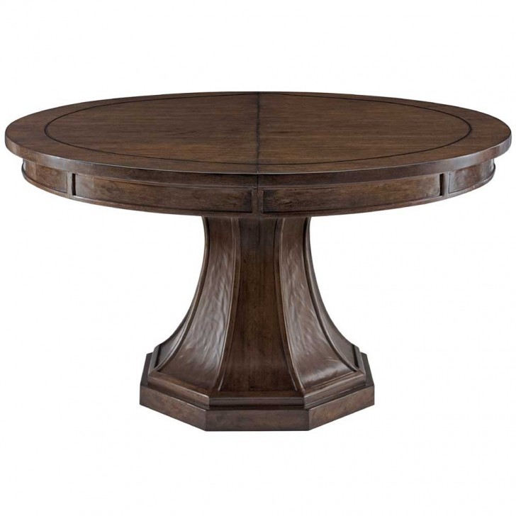 Furniture , 7 Nice Bernhardt Dining Table : Round Dining Table