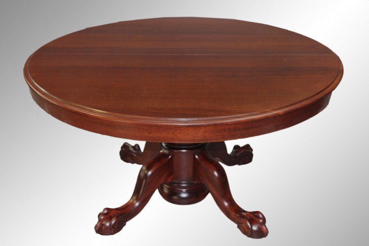 Furniture , 7 Good 54 inch Round Dining Table :  Round Mahogany Dining Table