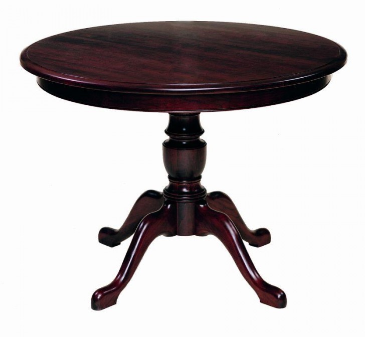 Furniture , 7 Top Amish Round Dining Table : Round Regent Amish Dining Table
