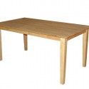 Rubberwood Classic Large Rectangular Dining Table , 6 Outstanding Rubberwood Dining Table In Furniture Category