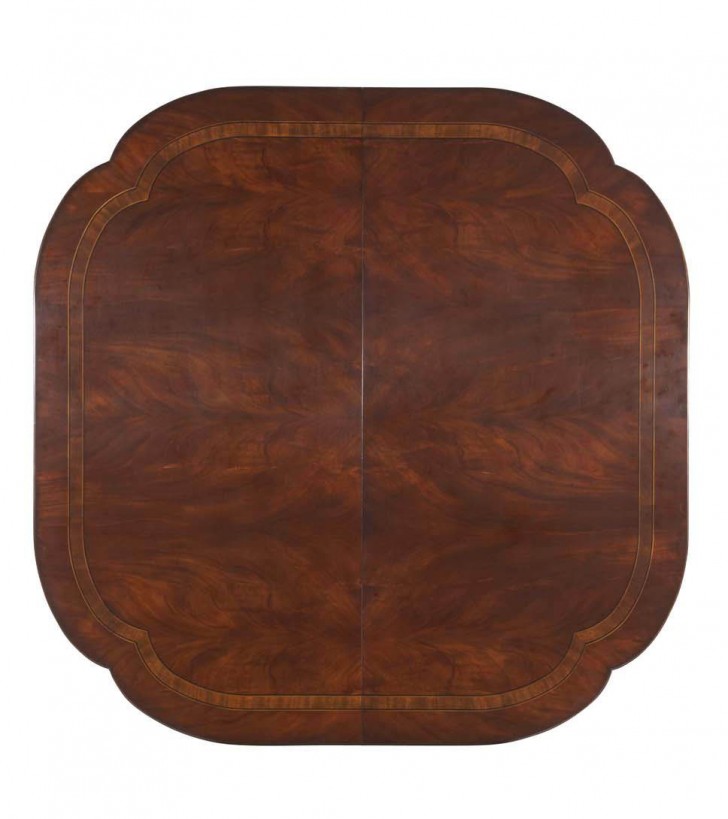 Furniture , 6 Charming Mahogany Pedestal Dining Table : Rustic Mahogany Stain.jpg