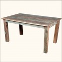 Rustic Reclaimed Wood Distressed Kitchen , 7 Good Rustic Plank Dining Table In Furniture Category