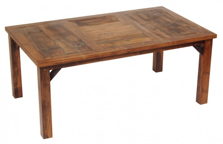 Furniture , 7 Good Rustic Plank Dining Table : Rustic Wood Dining Table
