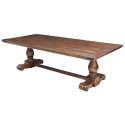 Rustique Wood Trestle Dining Table , 7 Excellent Wood Trestle Dining Table In Apartment Category