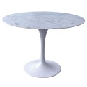 Saarinen Tulip Dining Table , 7 Good White Round Pedestal Dining Table In Furniture Category