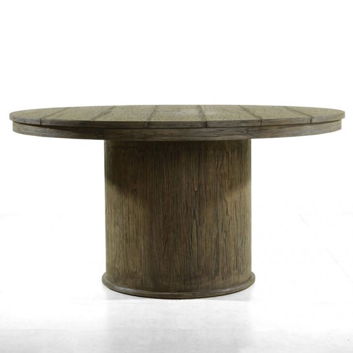Furniture , 8 Fabulous  Salvaged Wood Round Dining Table : Salvaged Wood Dining Table