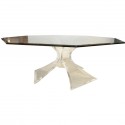 Sculptural Lucite Dining Table , 7 Charming Lucite Dining Table In Furniture Category