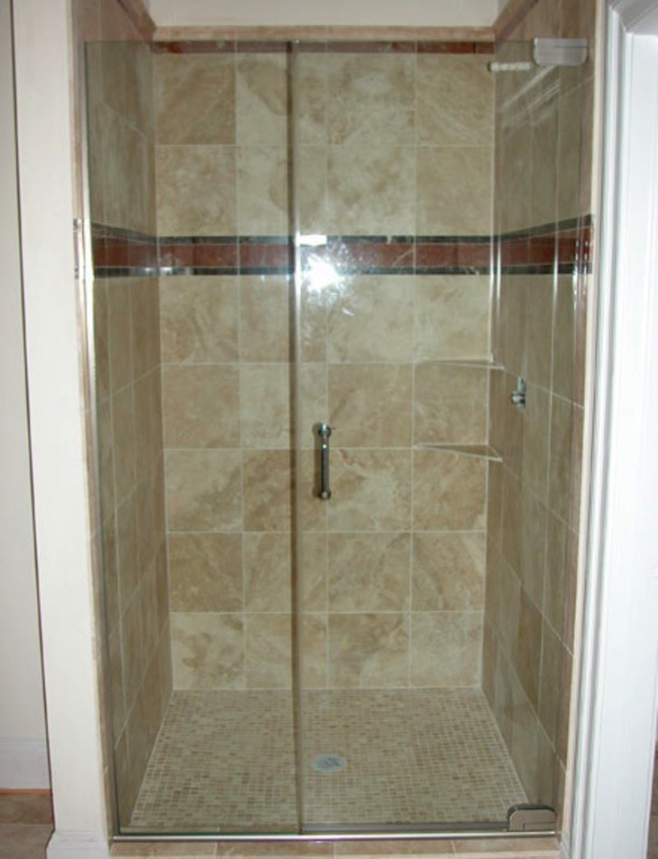 Bathroom , 7 Superb Semi frameless shower door : Shower Doors Frameless
