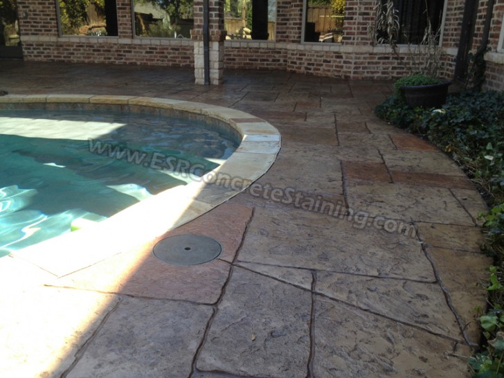 Others , 7 Superb Stamped concrete pool deck : Stamped Concrete Pool Deck Frisco