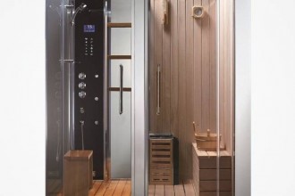 650x581px 6 Top Sauna Shower Combo Picture in Bathroom