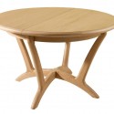 Stockholm Round Extending Dining Table , 8 Unique Round Extending Dining Table In Furniture Category