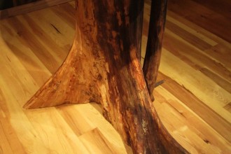 736x1094px 7 Amazing Tree Stump Dining Table Picture in Furniture