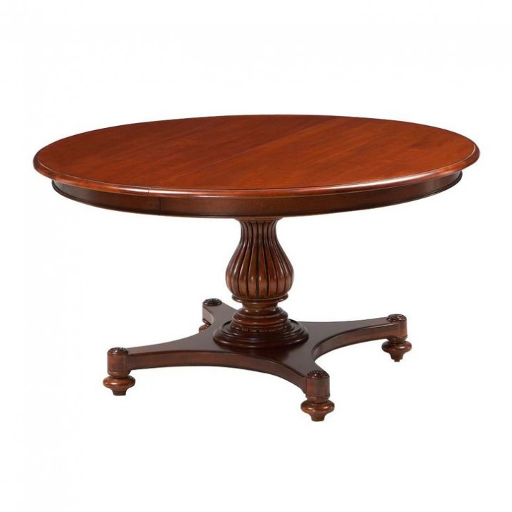 Furniture , 7 Awesome Ethan Allen Dining Tables : Table Built In Reclaimed Wood