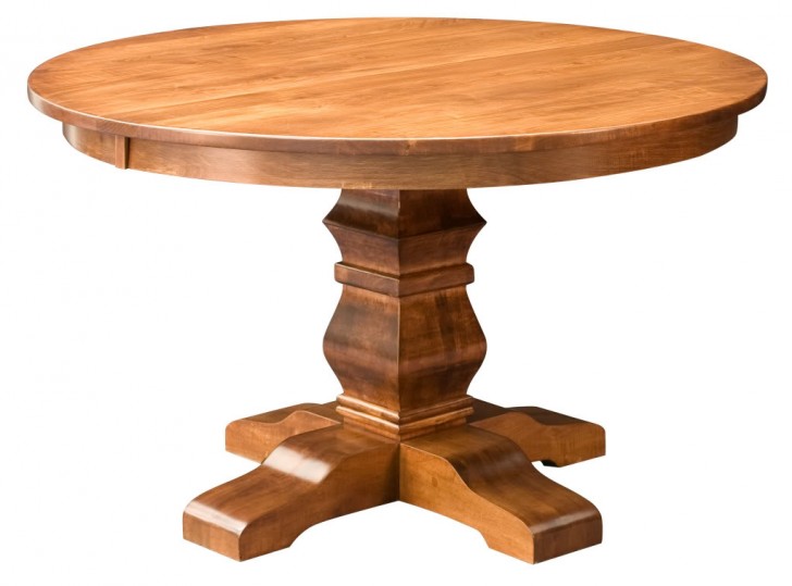 Furniture , 7 Top Amish Round Dining Table : Table For Dining Room