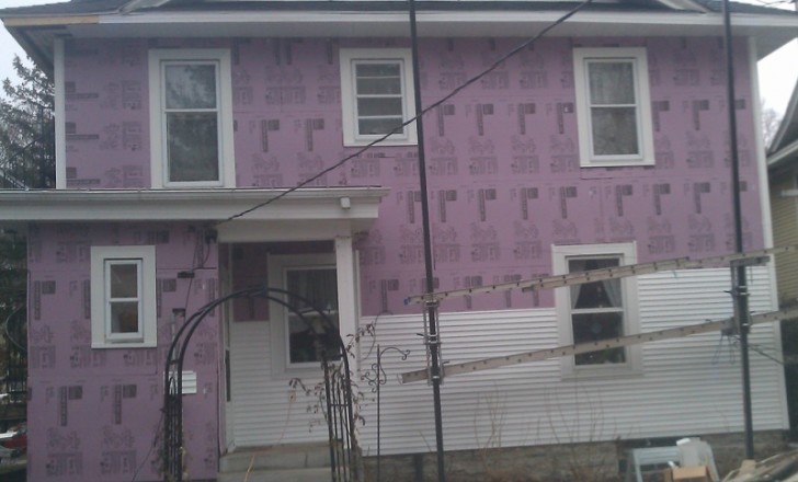 Homes , 6 Gorgeous Fanfold Insulation : This Pink Panther Insulation