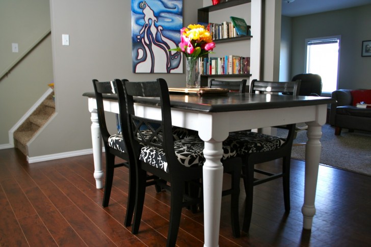 Dining Room , 7 Amazing Refinish A Dining Room Table : This entire dining set