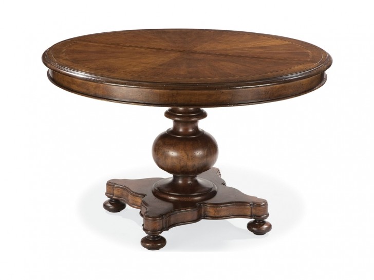 Furniture , 7 Gorgeous Thomasville Round Dining Table : Thomasville Dining Room Round Pedestal Table