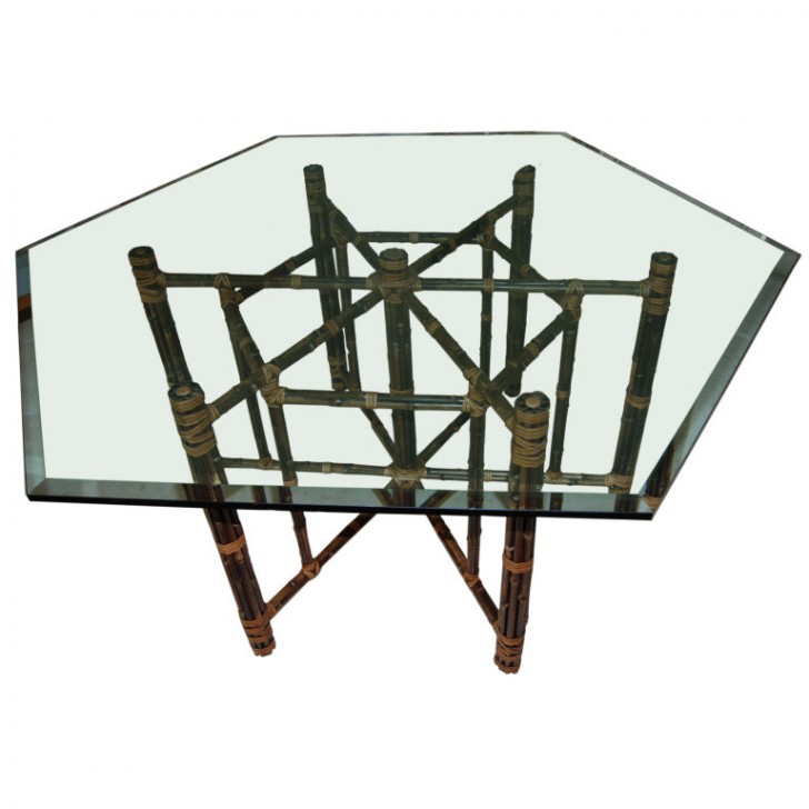 Furniture , 7 Nice Hexagon Dining Table : Tone Mcguiren Dining Table