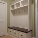Traditional raised panel , 7 Stunning Mudroom Benches In Kitchen Appliances Category