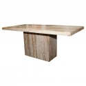 Travertine Dining Table , 8 Fabulous Travertine DiningRoom Table In Furniture Category