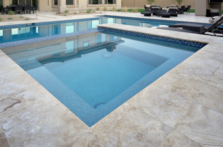 Others , 7 Hottest Travertine Pool Coping : Travertine Pool Coping