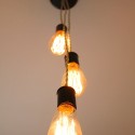 Lightning , 7 Gorgeous Edison bulb light fixtures : Triple Edison Bulb Light